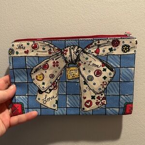 Brighton Multicolor Bow Accent Pouch